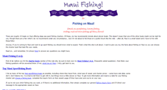 Desktop Screenshot of mauifishing.com